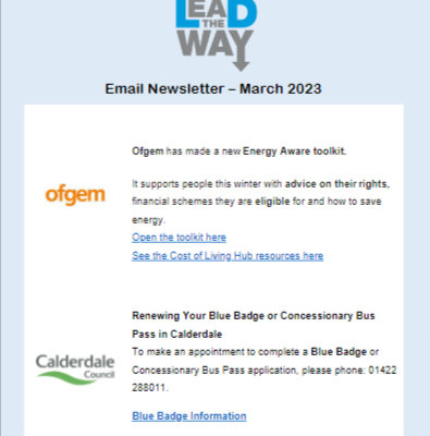 Email-Newsletter March